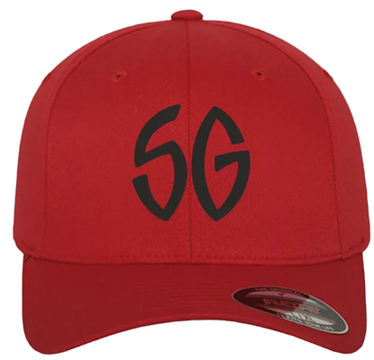BIGTIME SG Sendenhorst FLEXFIT Cap rot Front 