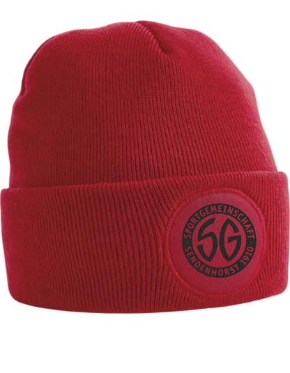 BIGTIME SG Sendenhorst Beanie rot Front 