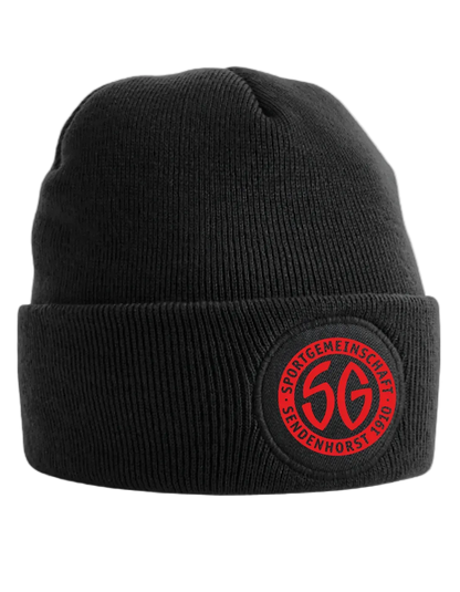 BIGTIME SG Sendenhorst Beanie schwarz Front 