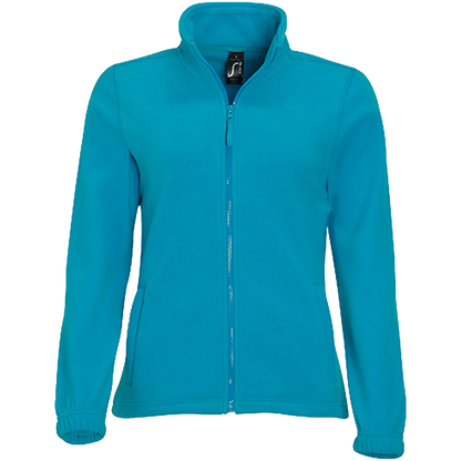 SOL´S Fleecejacke North Damen Aqua Front 