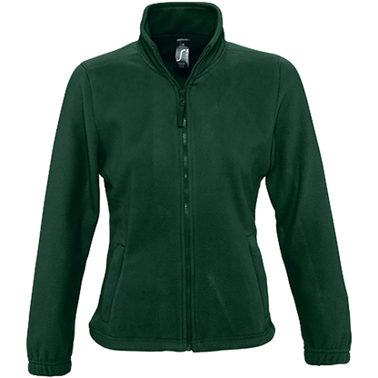 SOL´S Fleecejacke North Damen Fir Green Front 