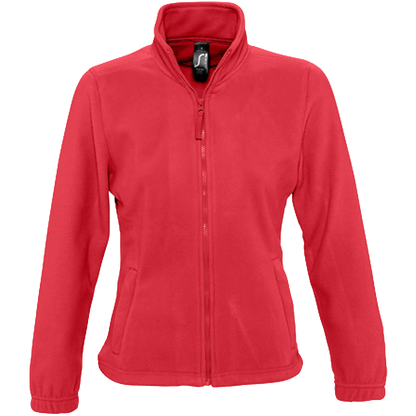 SOL´S Fleecejacke North Damen Red Front 