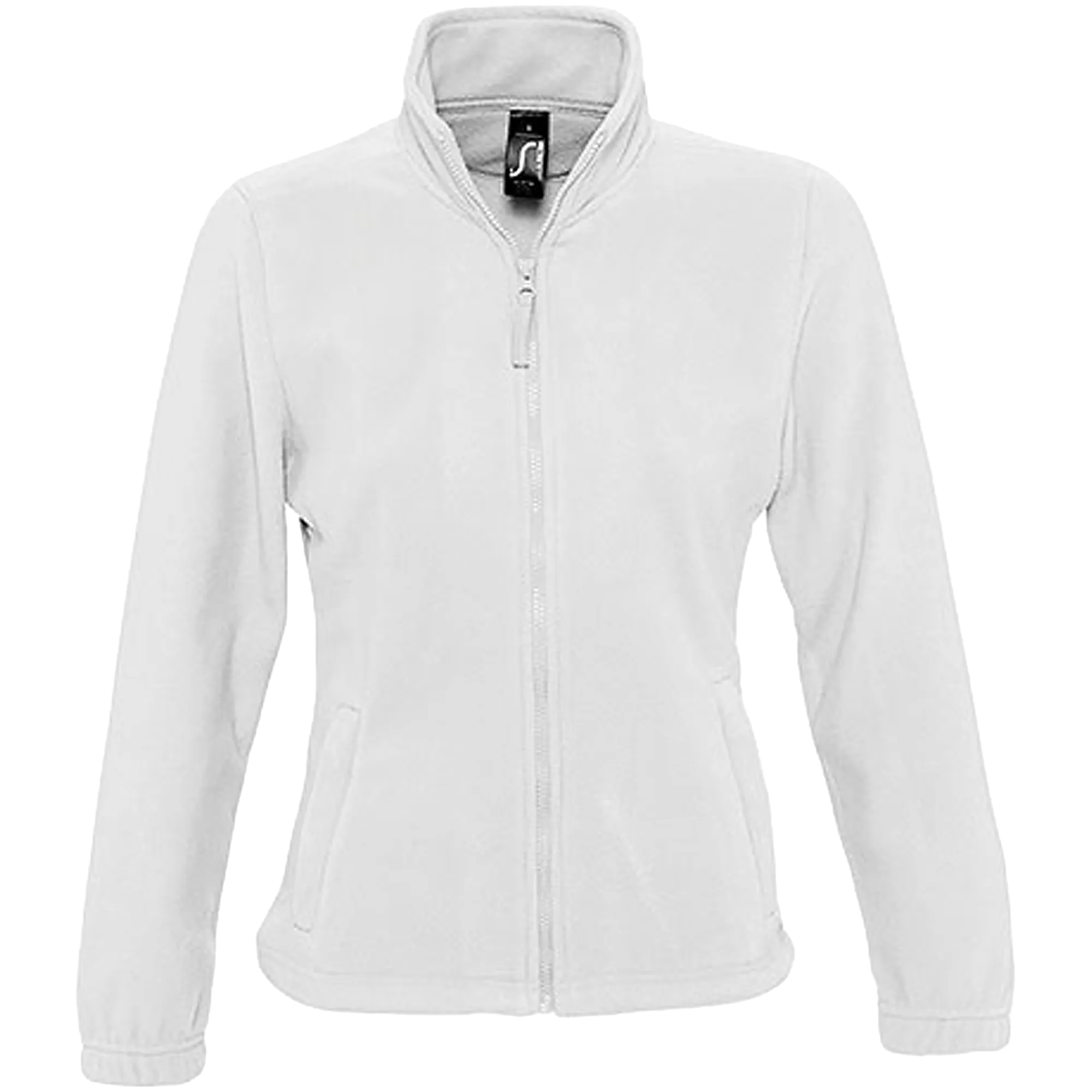 SOL´S Fleecejacke North Damen White Front 
