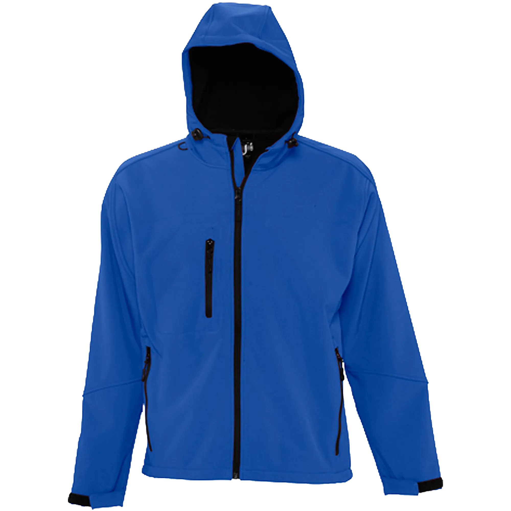 SOL´S Hooded Softshell Jacket Replay Herren Royal Blue 241 Front 