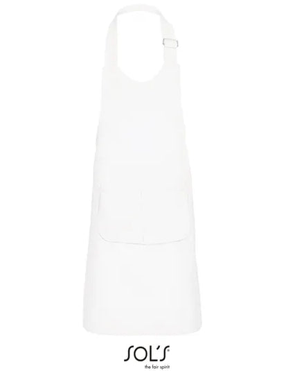 SOL´S Schürze Gala Kinder White Front 