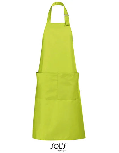 SOL´S Latzschürze Gala Apple Green Front #farbe_apple-green