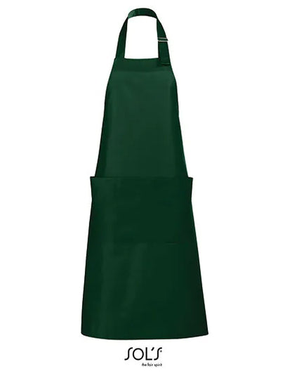 SOL´S Latzschürze Gala Bottle Green Front 