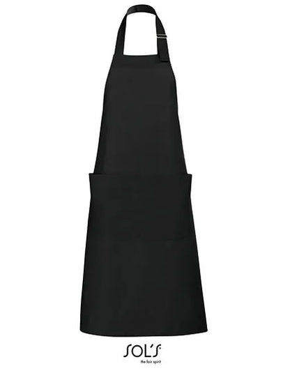 SOL´S Latzschürze Gala Deep Black Front 