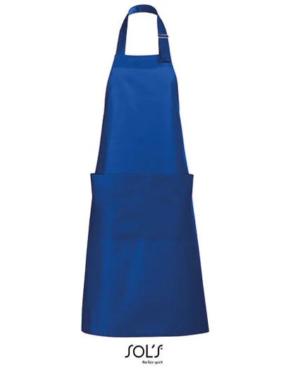 SOL´S Latzschürze Gala Royal Blue 241 Front 