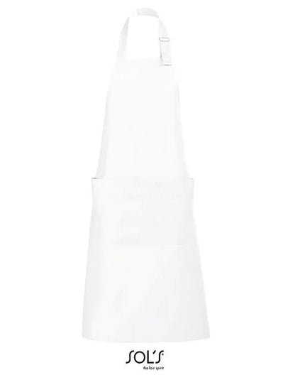 SOL´S Latzschürze Gala White Front 