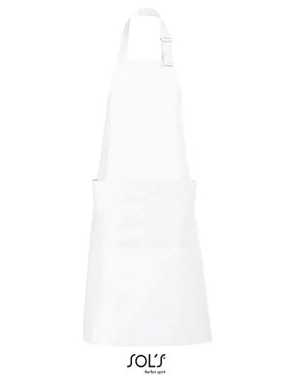 SOL´S Latzschürze Gala White Front 
