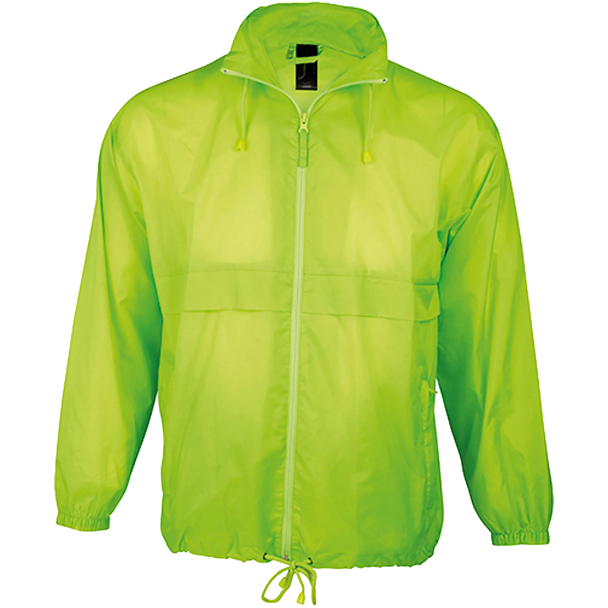 SOL´S Windbreaker Surf Unisex Neon Lime Front 