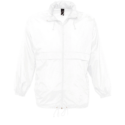 SOL´S Windbreaker Surf Unisex White Front 