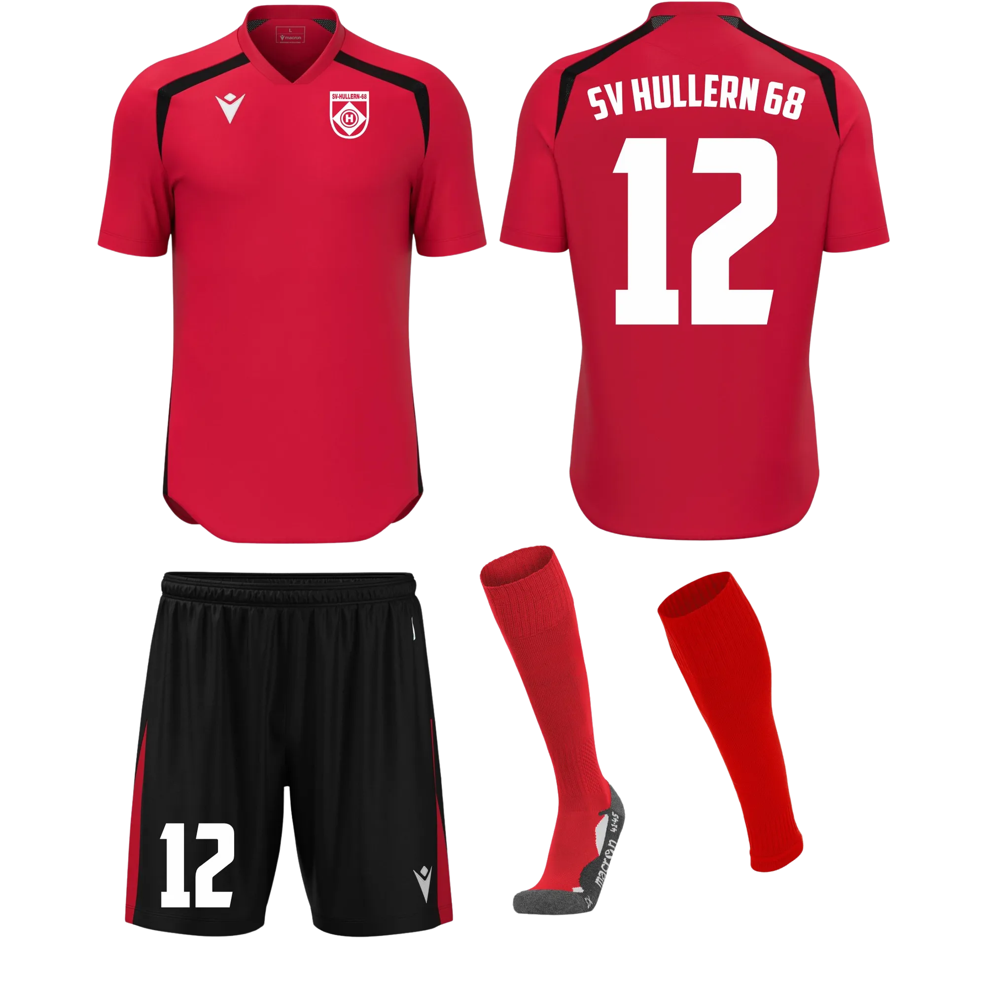 BIGTIME SV Hullern 1968 | Set-Senioren WYRM Front