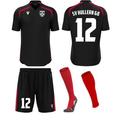 BIGTIME SV Hullern 1968 | Set-Senioren WYRM schwarz Front 
