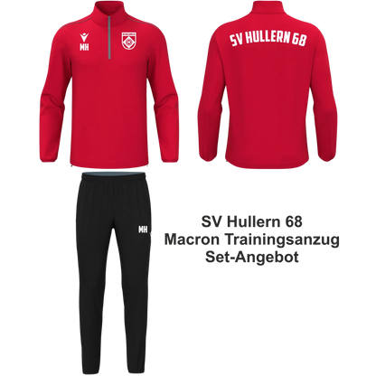 Macron SV Hullern 1968 | Macron Anzug Quarter-Zip HAVEL/ARCHEN Front