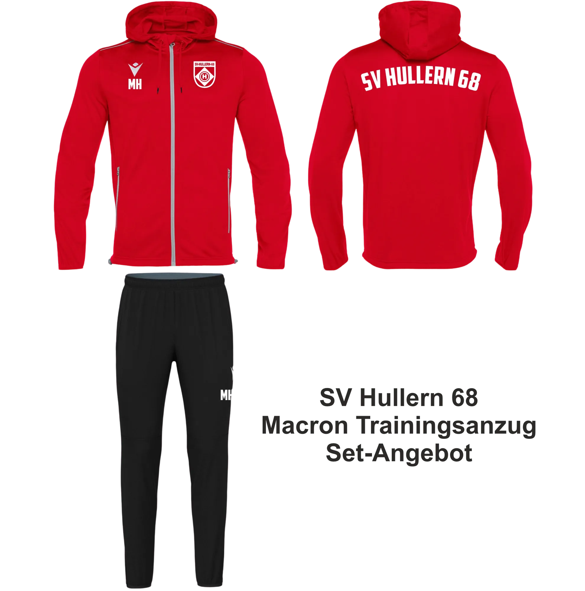 Macron SV Hullern 1968 | Macron Anzug Jacke FREYR/ARCHEN Front