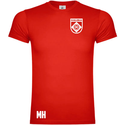 BIGTIME SV HULLERN 1968 | Vereinswappen T-Shirt rot Front 