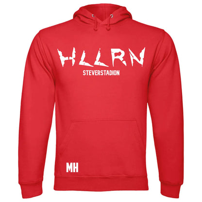 BIGTIME SV HULLERN 1968 | FAN Kapuzenpullover rot Front 