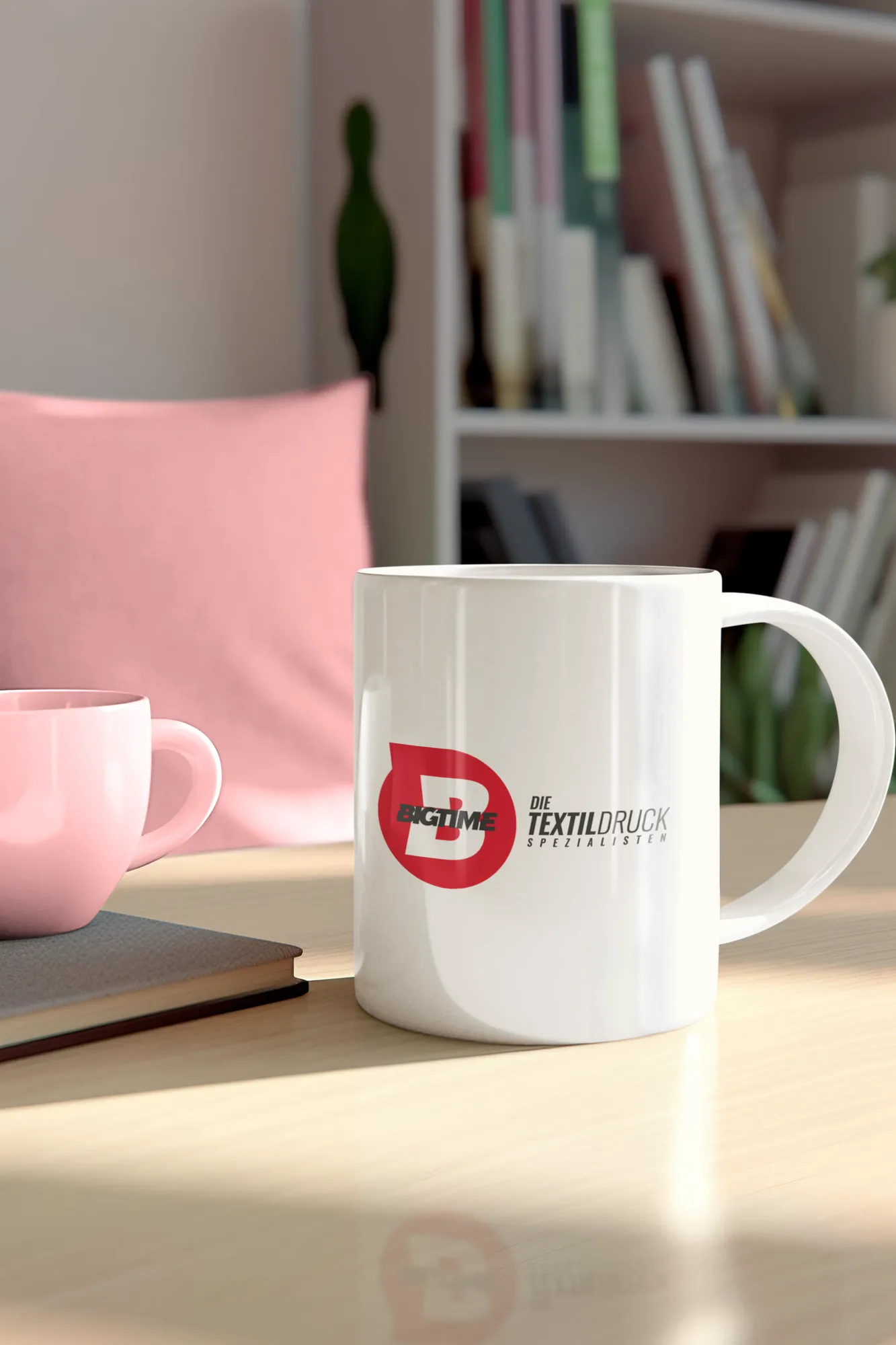 IVM B2B Tasse mit Ihrem Firmen- oder Vereinslogo bedruckt