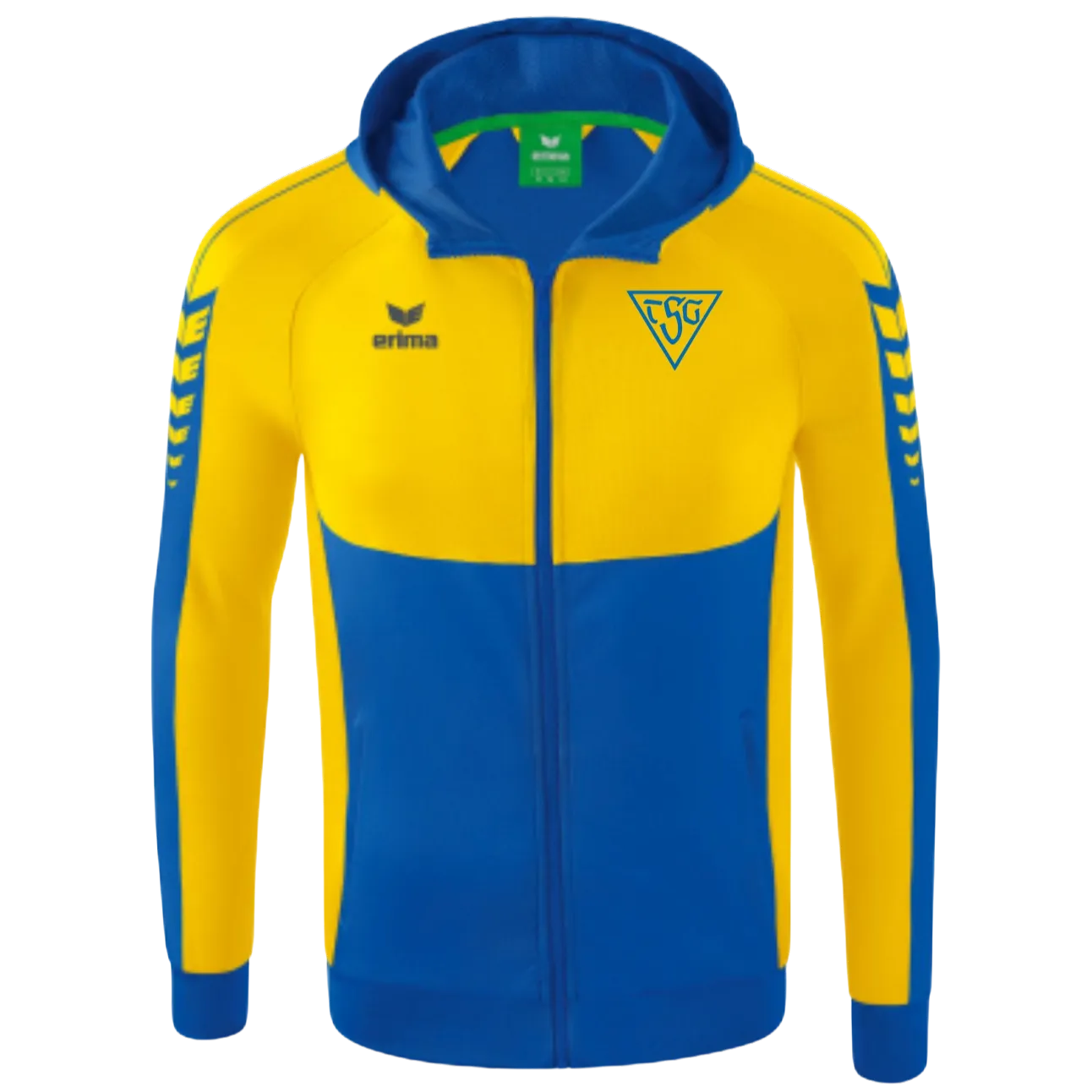 Erima TSG | KIDS | Six Wings Trainingsjacke Kapuze Front