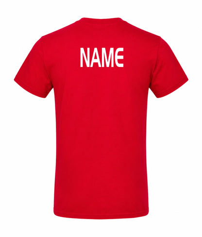 BIGTIME TuS Sythen T-Shirt rot unisex Rücken