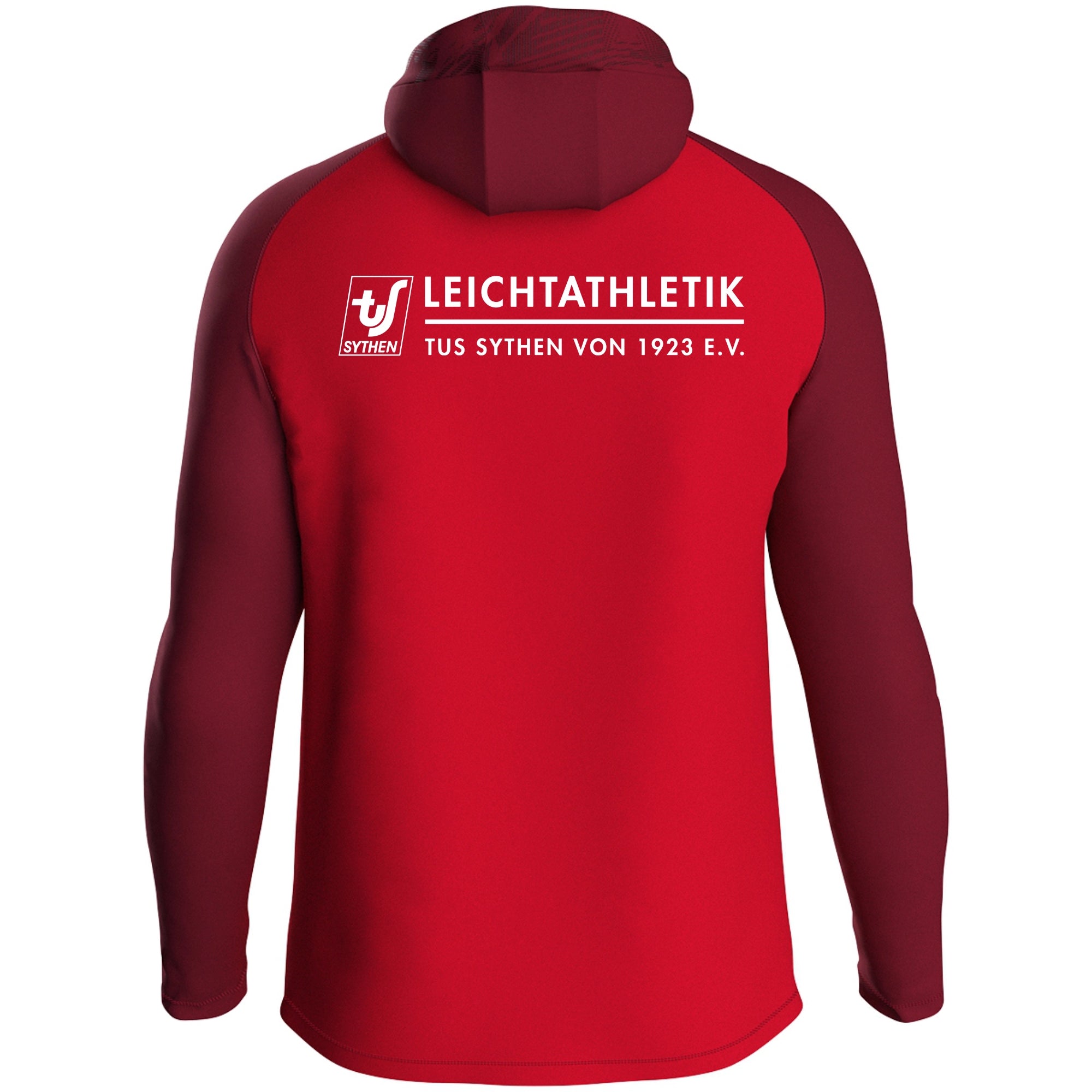 JAKO TuS Sythen Iconic Trainingsjacke rot Unisex Rücken