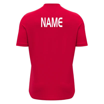 Macron TuS Sythen Macron VOID Trikot rot Herren Rücken