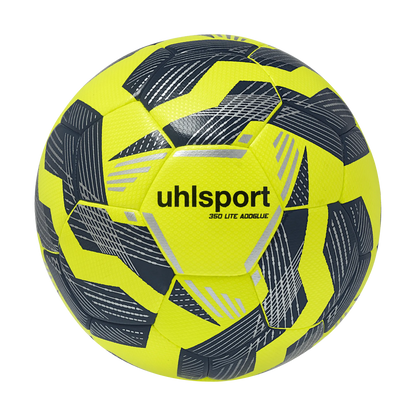 uhlsport Fußball 350 Lite Addglue Unisex fluo-gelb-marine-silber Front 