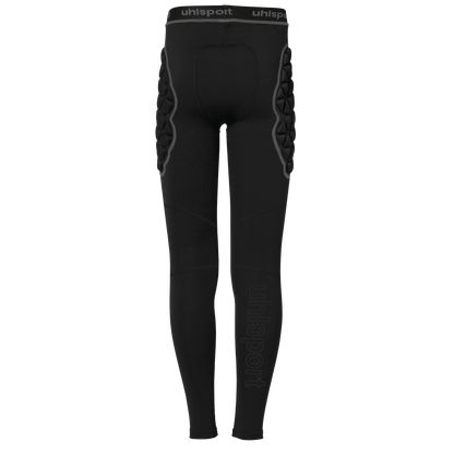 uhlsport Torwart-Hose Bionikframe Longtight Black Edition Kinder Rücken