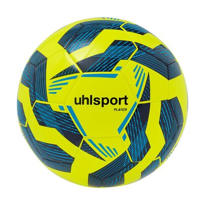 uhlsport Fußball Player Unisex fluo-gelb-marine-cyan Front 