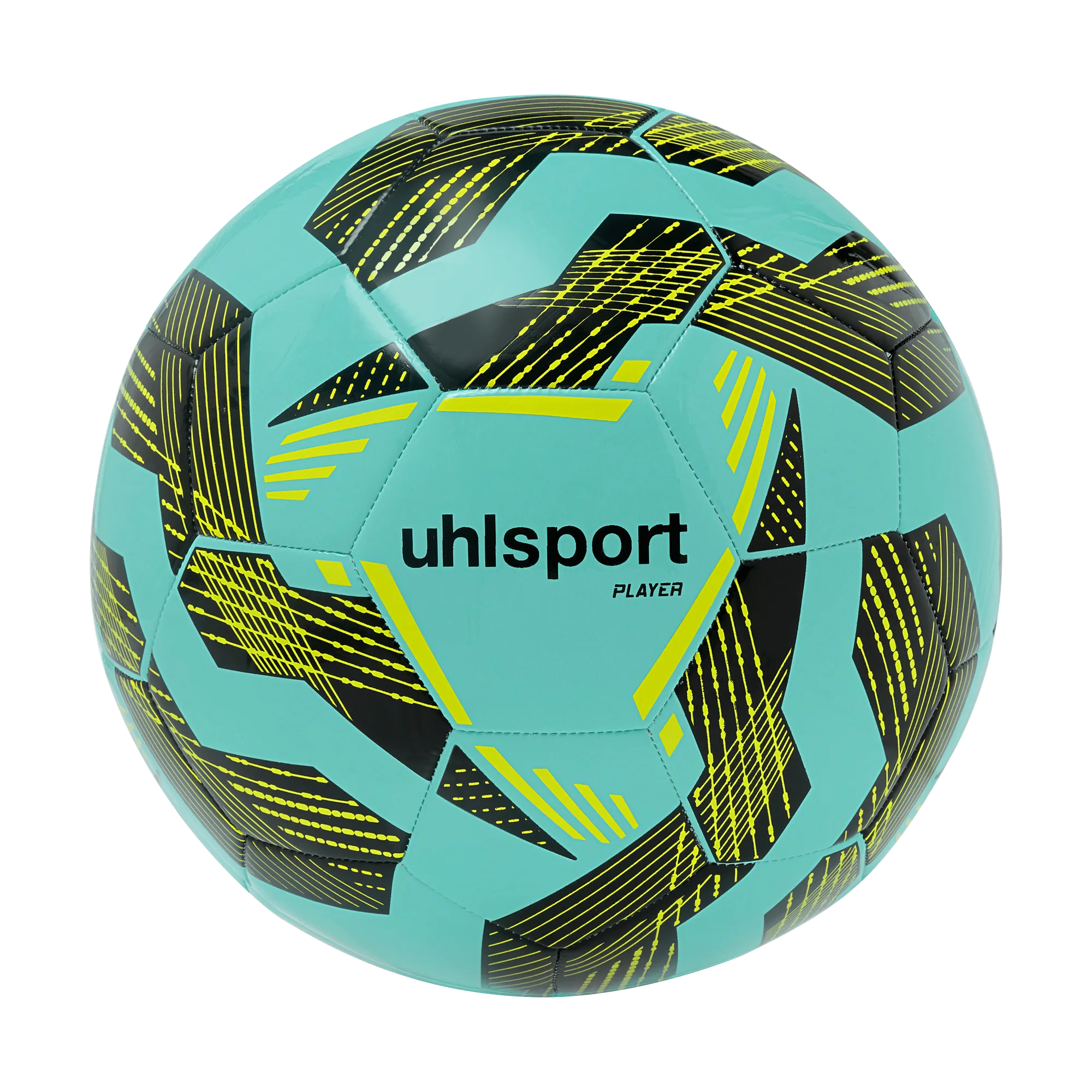 uhlsport Fußball Player Unisex gruen-schwarz-fluo-gelb Front 