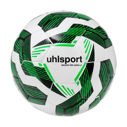 uhlsport Fußball Soccer Pro Addglue Unisex weiss-schwarz-fluo-gruen Front 