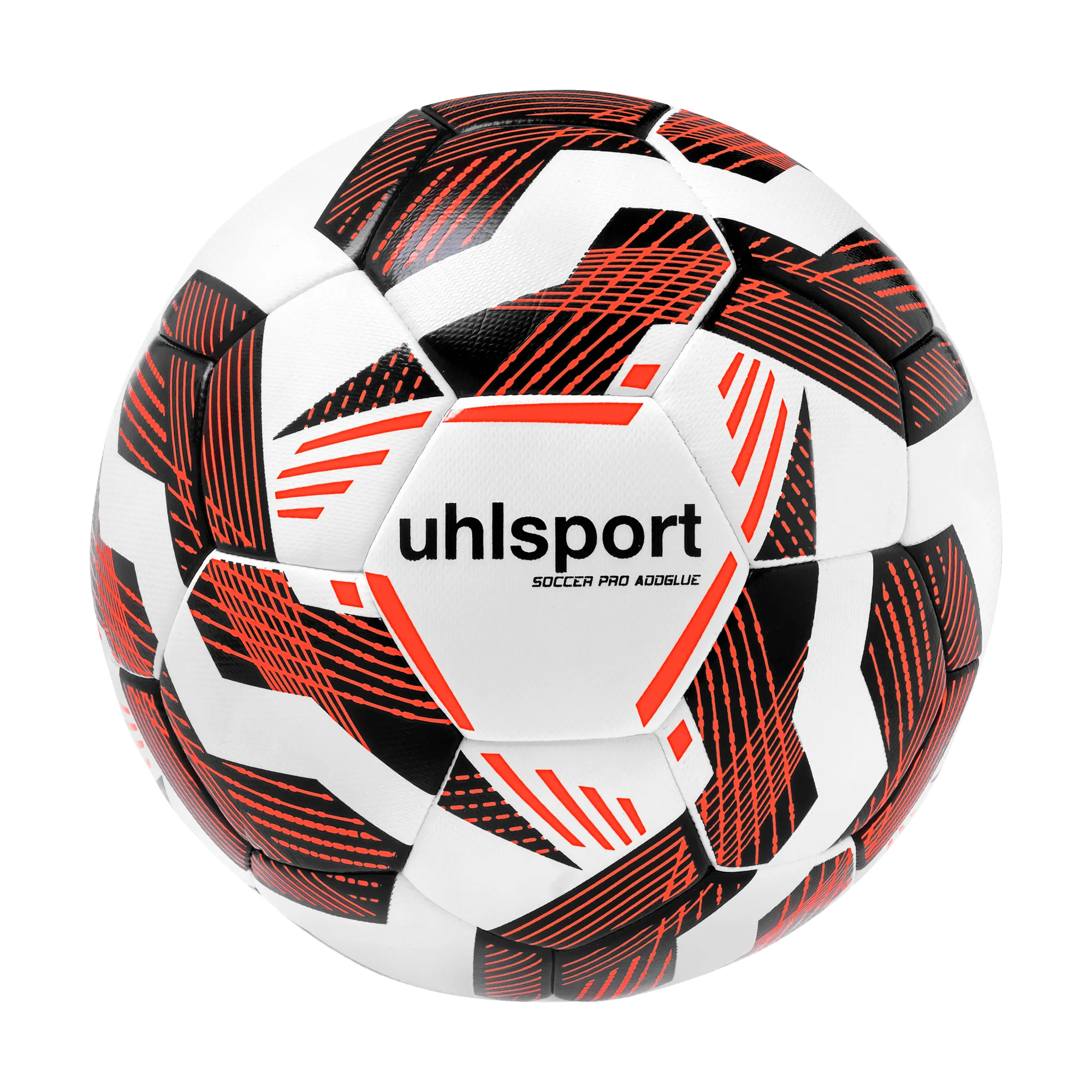 uhlsport Fußball Soccer Pro Addglue Unisex weiss-schwarz-fluo-rot Front 
