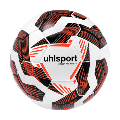 uhlsport Fußball Soccer Pro Addglue Unisex weiss-schwarz-fluo-rot Front 