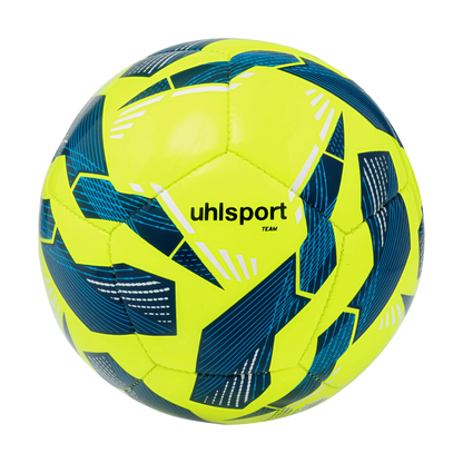 uhlsport Fußball Team Mini Unisex fluo-gelb-marine-weiss Front 