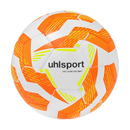 uhlsport Fußball Ultra Lite Soft 290 Unisex weiss-fluo-orange-fluo-gelb Front 
