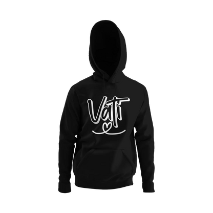 BIGTIME Vatertag Vati Hoodie Kinder Schwarz Front 