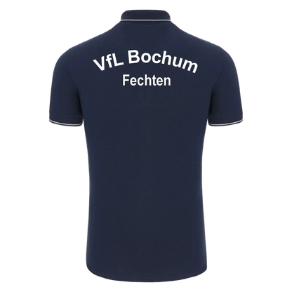 Macron VFL Bochum Fechten | Comedy Poloshirt Unisex Rücken