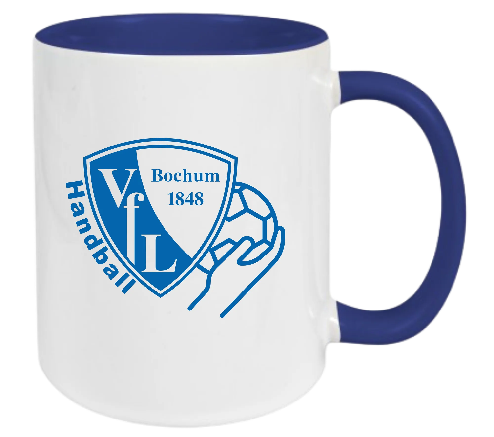 Kempa VFL Bochum Handball | Kaffeetasse Weiß - Camridge Blue