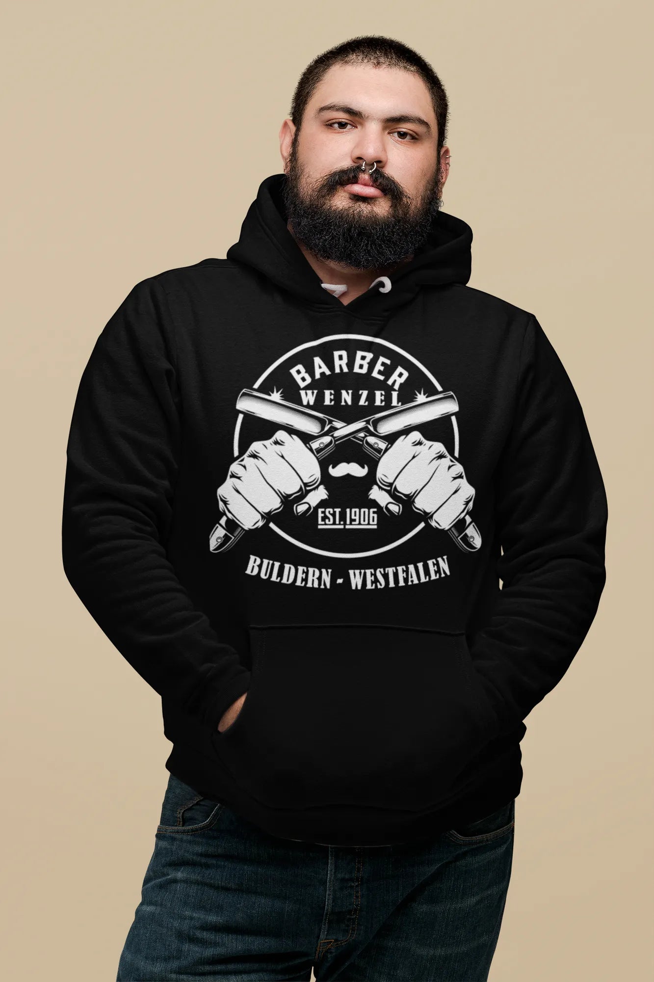 BIGTIME Wenzel´s LIMITED EDITION Barber Wenzel Kapuzenpullover