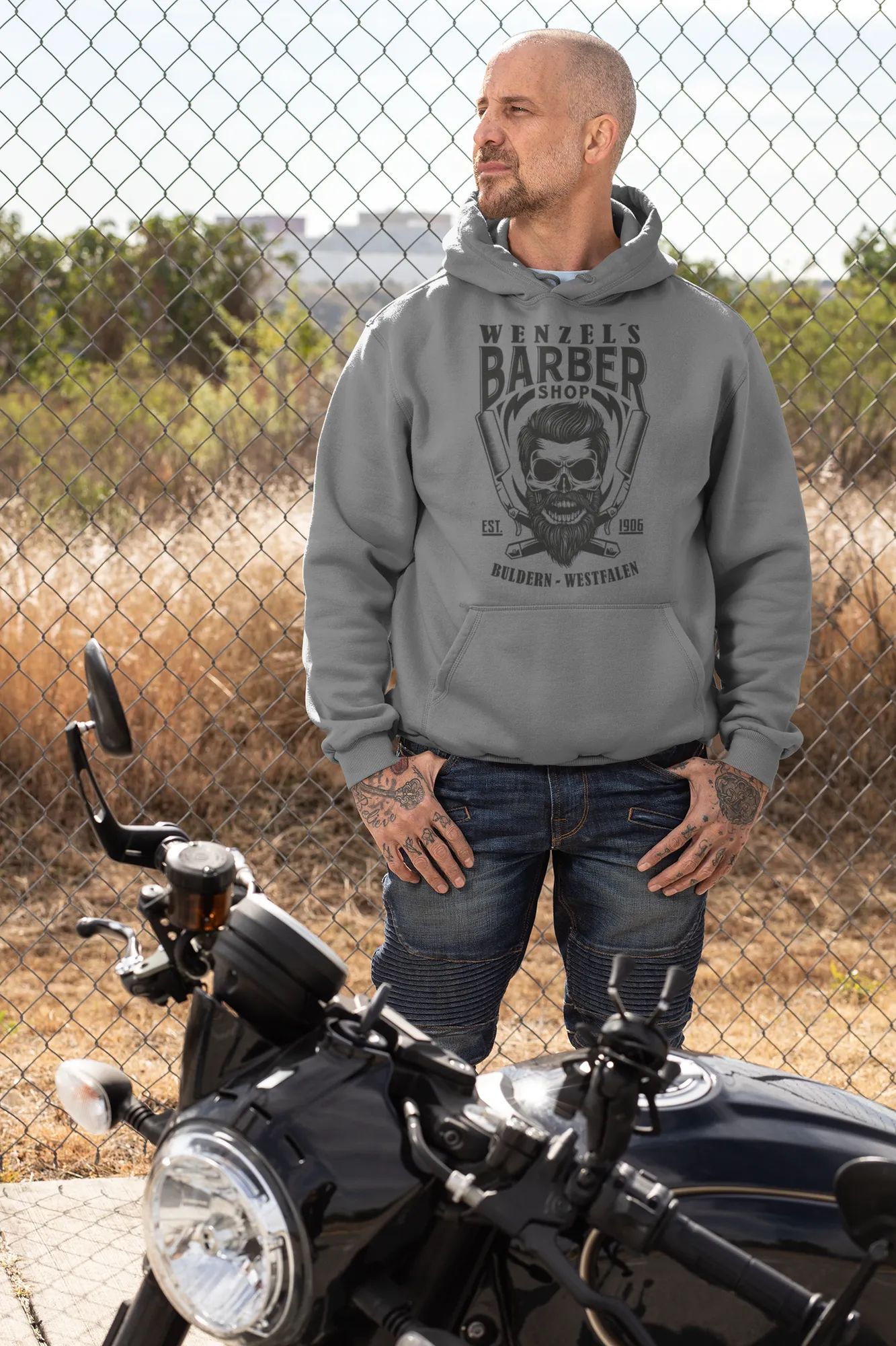 BIGTIME Wenzel´s LIMITED EDITION SKULL Hoodie - Der Hoodie ist auf 60 Stück Limitiert!