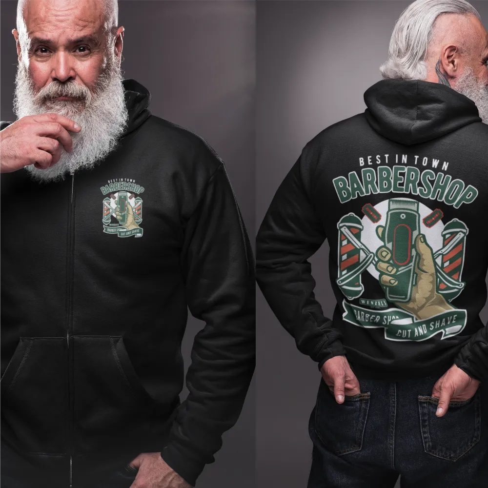 BIGTIME Wenzel´s Kapuzen-Zipjacke schwarz