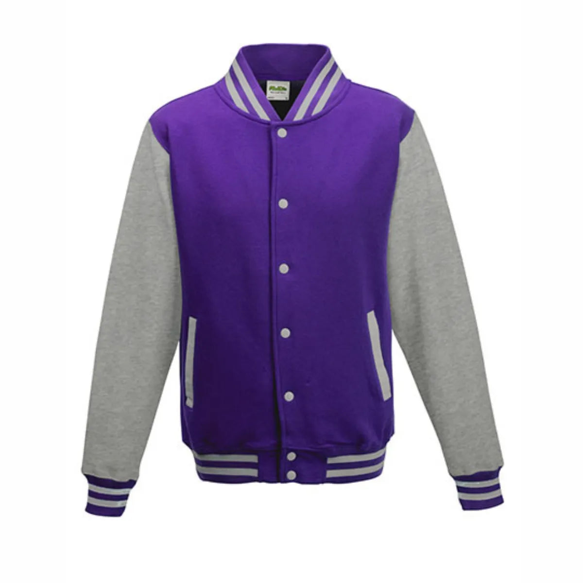 BIGTIME Wenzel´s Barber Shop - Unisex Varsity College Jacke lila Front 