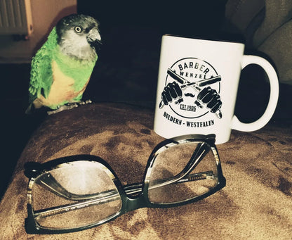 BIGTIME Wenzel Barbers Shop Tasse Limited 2 Rücken