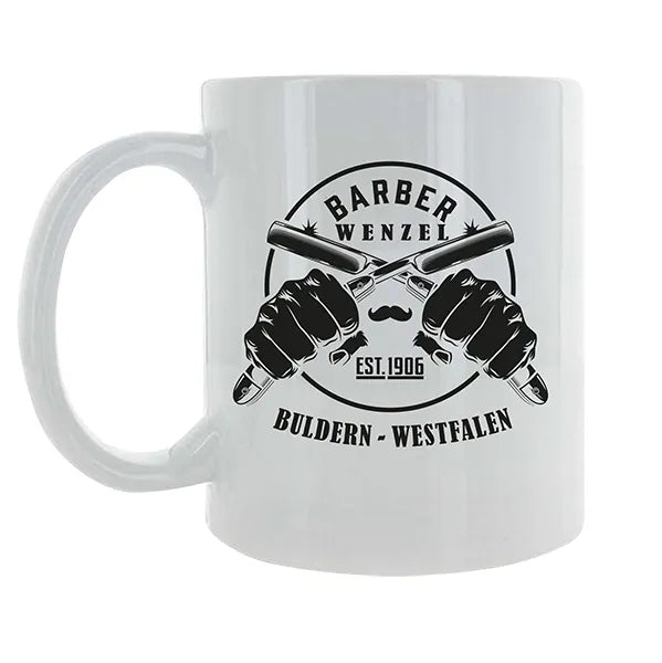 BIGTIME Wenzel Barbers Shop Tasse Limited 2 Front
