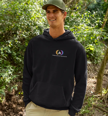 BIGTIME WoBoGe Herren Kapuzenpullover schwarz Front 