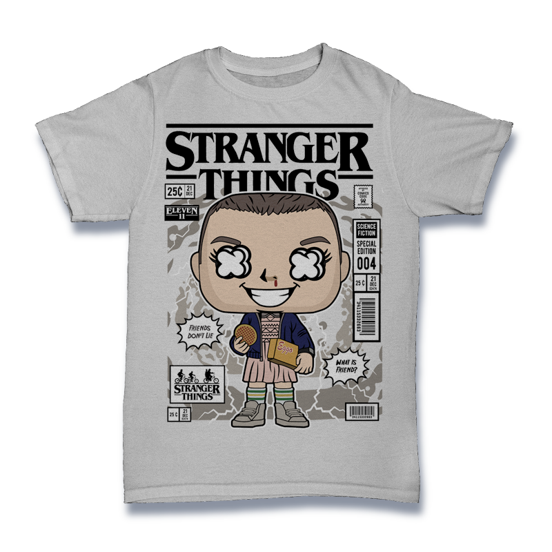 Eleven With Eggos Stranger Things Tshirt