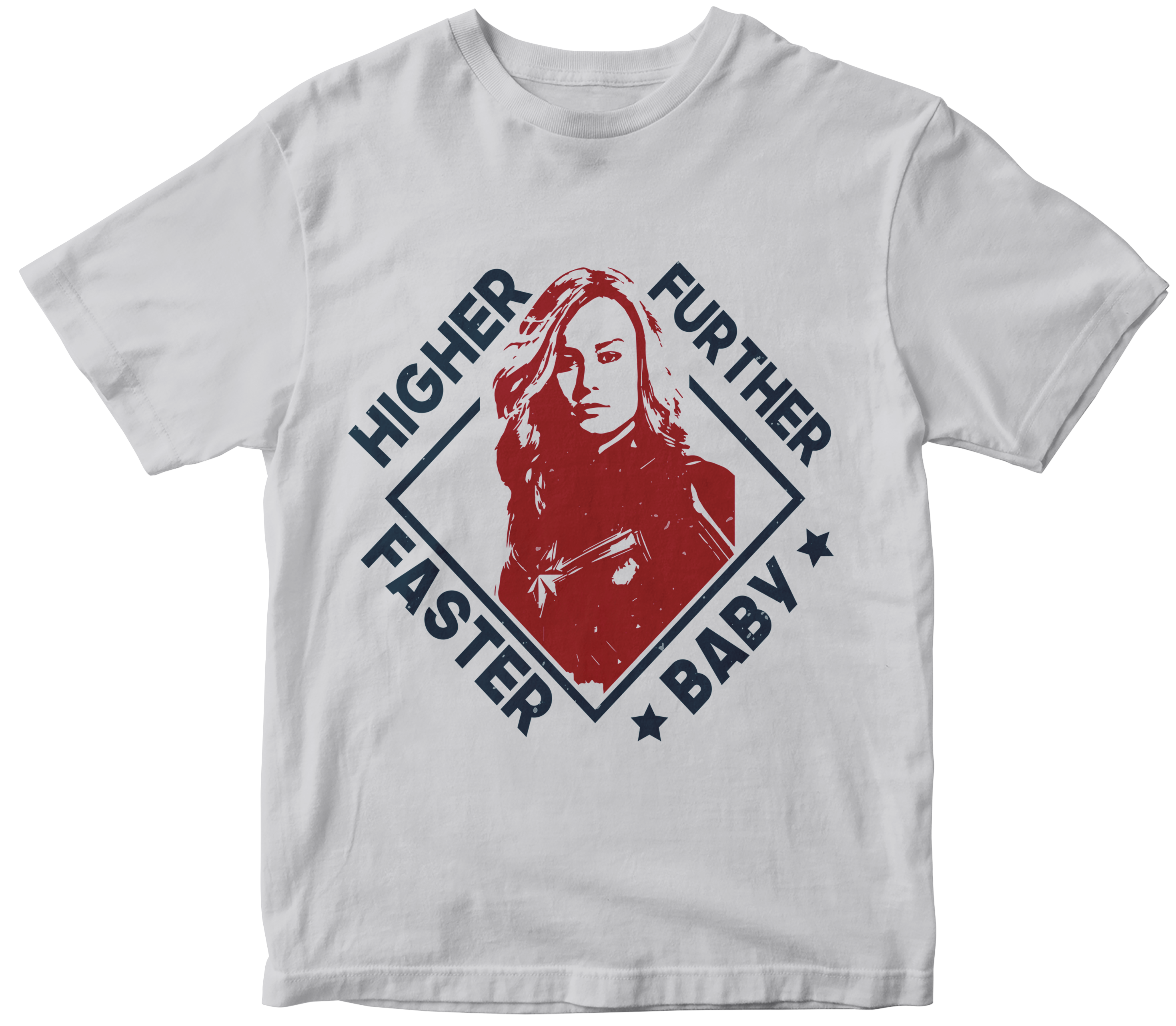 CAPTAIN MARVEL - Higher, further, faster, baby T-Shirt