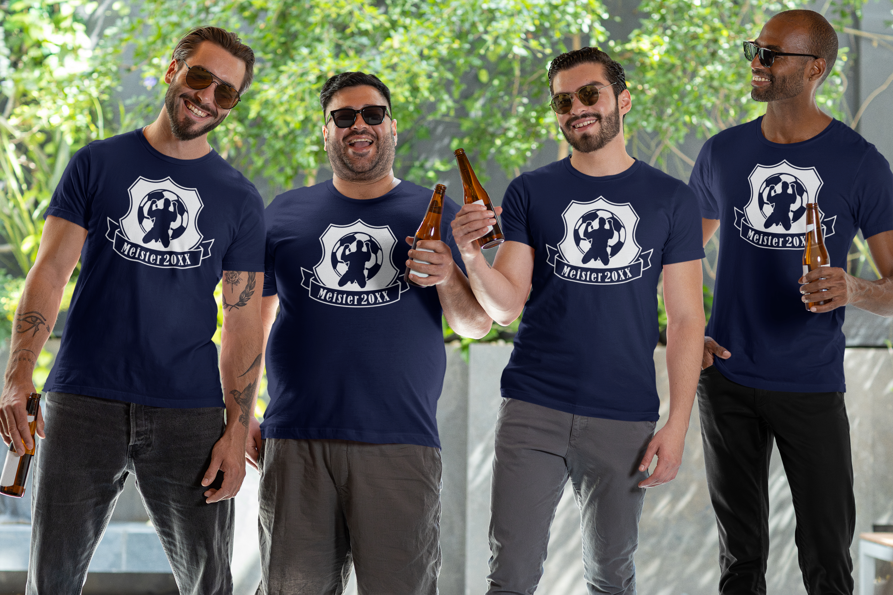 Sportverein Meister T-Shirts Aktion